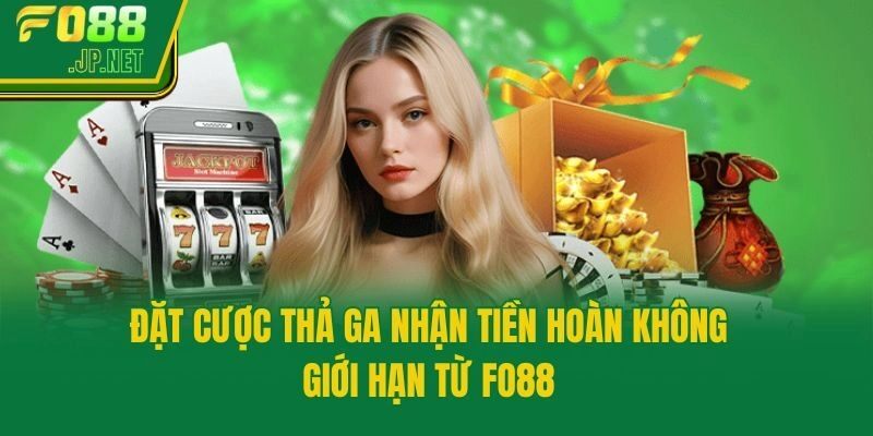 Đặt cược thả ga nhận tiền hoàn không giới hạn từ Fo88